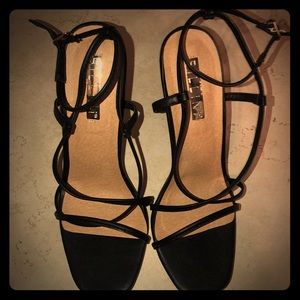 NEW Billini black strappy heels